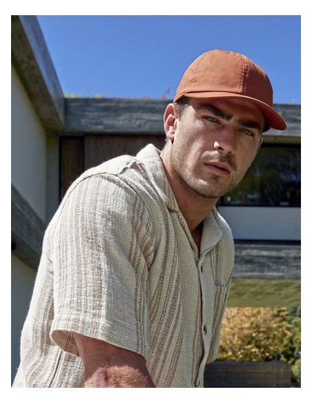 BEE-B54N-EarthAware® Organic Cotton Canvas Unstructured Cap 2